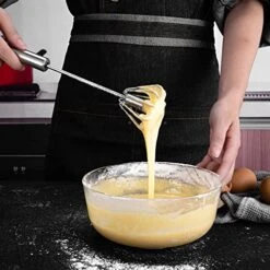 Semi-automatic Whisk, Stainless Steel Egg Beater, Hand Push Rotary Whisks Mixer Stirrer For Making Cream, Whisking, Beating And Stirring… (10+12+14Inch) 15 Semi-automatic Whisk, Stainless Steel Egg Beater, Hand Push Rotary Whisks Mixer Stirrer For Making Cream, Whisking, Beating And Stirring… (10+12+14Inch) -Peugeot Shop 51CDDez7gEL