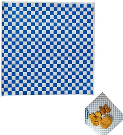 100 Sheets Black And White Checkered Dry Waxed Deli Paper Sheets, Grease Resistant Checkered ,Checkered Paper ,Deli Liner ,Checkered Paper Liners ,Checkered Basket Liners/Deli Paper (11.5''x11.5'') 9 100 Sheets Black And White Checkered Dry Waxed Deli Paper Sheets, Grease Resistant Checkered ,Checkered Paper ,Deli Liner ,Checkered Paper Liners ,Checkered Basket Liners/Deli Paper (11.5''x11.5'') - Image 9