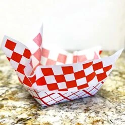 Deli Paper Sheets Sandwich Wrap Paper - 12x12" Food Wrapping Grease Resistant Checkered Liner Papers, Perfect For Restaurants, Barbecues, Picnics, Parties, Kids Meals, Outdoors - 250 Sheets -Peugeot Shop 51CXElcrOjL