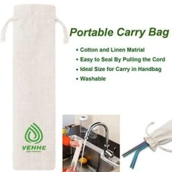 Metal Straws Drinking Straws 10.5" Stainless Steel Straws Reusable 8 Set - Ultra Long Rainbow Color-Cleaning Brush For 20/30 Oz For Yeti -Peugeot Shop 51CvGGtNCDL