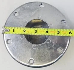 MA1112 Round Flush Table Base