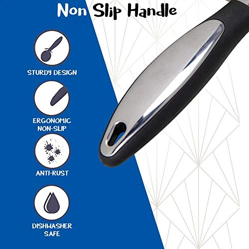 Pizza Cutter Quality Stainless Steel Pizza Cutter Wheel, Pizza Wheel, Super Sharp Pizza Slicer With Non Slip Handle, Easy To Clean Dishwasher Safe Heavy Duty Smooth Rotating 3 Pizza Cutter Quality Stainless Steel Pizza Cutter Wheel, Pizza Wheel, Super Sharp Pizza Slicer With Non Slip Handle, Easy To Clean Dishwasher Safe Heavy Duty Smooth Rotating - Image 3