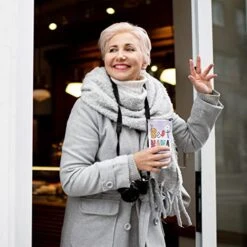 Best Nana Ever Gifts-Grandma Gifts From Grandson,Granddaughter-Valentines Christmas Mothers Day Gifts For Her,Grandma Birthday Gifts-Insulated Travel Mug With Straw And Lid 20oz -Peugeot Shop 51DC7R5nU2L