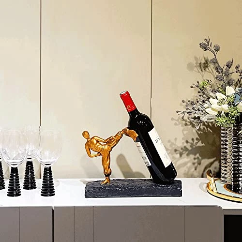 Kung Fu Wine Rack Wine Rack Ornaments Enamel Craft Creative Wine Rack Modern Living Room Wine Cabinet Decorations 4 Kung Fu Wine Rack Wine Rack Ornaments Enamel Craft Creative Wine Rack Modern Living Room Wine Cabinet Decorations - Image 4