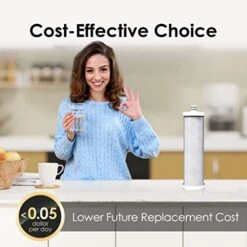 Waterdrop WF08 Under Sink Replacement Water Filter, Replacement For Waterdrop AS08, BS08, AMS08, 8000 Gallons Capacity，USA Tech -Peugeot Shop 51Df95S7hgL