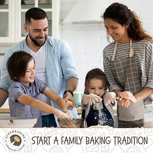 Banneton Bread Proofing Basket Set, Round 9" Banneton Basket Sourdough Bread Baking Supplies, Sourdough Proofing Basket For Bread Making Tools Supplies, Artisan Bread Kit, Gifts For Bakers 6 Banneton Bread Proofing Basket Set, Round 9" Banneton Basket Sourdough Bread Baking Supplies, Sourdough Proofing Basket For Bread Making Tools Supplies, Artisan Bread Kit, Gifts For Bakers - Image 6