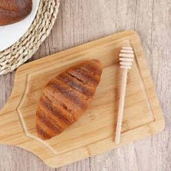 DESIOLE Wooden Honey Mixing Stirrer Honey Dipper Sticks Honey Spoon