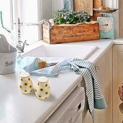 Unflower Salt And Pepper Shaker Set In Decorative Sunflower Box-Sunflower Décor - Sunflower Kitchen -Yellow And White Salt And Pepper Shakers 11 Unflower Salt And Pepper Shaker Set In Decorative Sunflower Box-Sunflower Décor - Sunflower Kitchen -Yellow And White Salt And Pepper Shakers -Peugeot Shop 51DnLNWSNoL