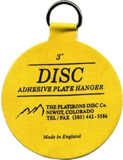 Adhesive Medium Plate Hanger Set (4-3 Inch Hangers)