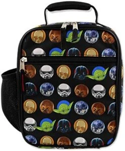 Disney Star Wars Boy's Girl's Adult's Soft Insulated School Lunch Box (One Size, Black) 11 Disney Star Wars Boy's Girl's Adult's Soft Insulated School Lunch Box (One Size, Black) -Peugeot Shop 51DthNt ZL. AC