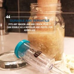 Fermentology Sauer Stick - Wooden Vegetable Fermentation Tamper - Cabbage Sauerkraut Pounder - Fermenting Food Mashers And Packers 7 Fermentology Sauer Stick - Wooden Vegetable Fermentation Tamper - Cabbage Sauerkraut Pounder - Fermenting Food Mashers And Packers -Peugeot Shop 51E1yI6BY9L