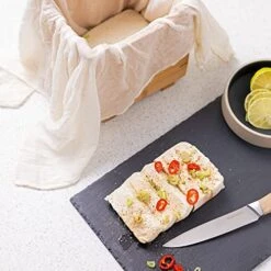 Navaris Bamboo Tofu Maker Kit - Tofu Mold For Making Fresh Homemade Tofu, Cheese, Tempeh - Tofu Making Kit Made 100% Natural Material -Peugeot Shop 51E6IBfrqkL