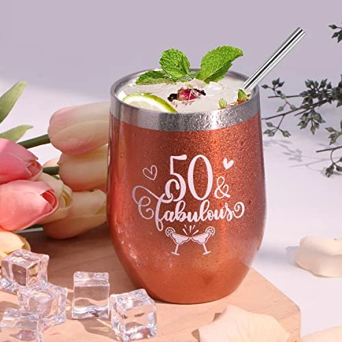 50th Birthday Gifts For Women, 50 And Fabulous Gifts For Women Turning 50,Funny 50 Years Old Birthday Gift Ideas For Mom Sister Best Friends Wife Aunt, Cool Bday Gifts For 50 Year Old Woman Tumbler 4 50th Birthday Gifts For Women, 50 And Fabulous Gifts For Women Turning 50,Funny 50 Years Old Birthday Gift Ideas For Mom Sister Best Friends Wife Aunt, Cool Bday Gifts For 50 Year Old Woman Tumbler - Image 4