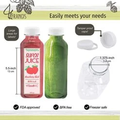 Small Plastic Juice Bottles With Caps In Black - 10pk 16oz Water Containers Empty Plastic Bottles With Lids For Juicing And Smoothies 7 Small Plastic Juice Bottles With Caps In Black - 10pk 16oz Water Containers Empty Plastic Bottles With Lids For Juicing And Smoothies -Peugeot Shop 51ESSPUXydL