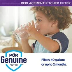 PUR Water Pitcher Replacement Filter (Pack Of 4), Blue – Compatible With All PUR Pitcher And Dispenser Filtration Systems, PPF900Z -Peugeot Shop 51F4zXwCUDL