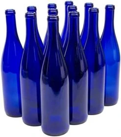 North Mountain Supply B07PR1TZLT 750ml Glass California Hock Wine Bottle Flat-Bottomed Cork Finish - Case Of 12 (750ml Cobalt Blue) 7 North Mountain Supply B07PR1TZLT 750ml Glass California Hock Wine Bottle Flat-Bottomed Cork Finish - Case Of 12 (750ml Cobalt Blue) -Peugeot Shop 51FP5jvA DL. AC 1