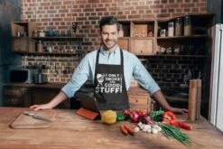 100% Cotton, Black Funny Aprons For Men, Dad, Husband - Birthday, Father’s Day Grilling Gifts For Papa, Husband. 7 100% Cotton, Black Funny Aprons For Men, Dad, Husband - Birthday, Father’s Day Grilling Gifts For Papa, Husband. -Peugeot Shop 51FUjdrvNVL