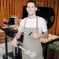 Rock Guitar Style Heavy Duty Stainless Steel 2-Piece Barbecue Tool Set - Spatula & Tongs With Wooden Handle 9 Rock Guitar Style Heavy Duty Stainless Steel 2-Piece Barbecue Tool Set - Spatula & Tongs With Wooden Handle -Peugeot Shop 51FkLL6iaZL