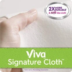 Viva Signature Cloth Choose-A-Sheet Paper Towels, Soft & Strong Kitchen Paper Towels, White, 6 Count -Peugeot Shop 51G2qcIHCKL