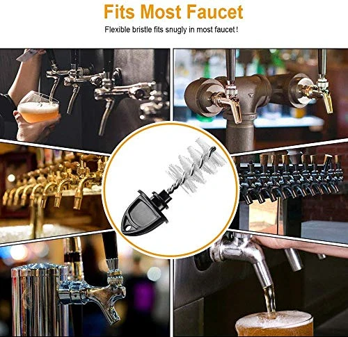 ERRODAY Beer Faucet Tap Plug Brush Plug For Beer Faucet Draft Beer Tap Cover Tap Plugs Beer Brush Plug Beer Faucet Brush Caps Cover Beer Faucet Cleaning Brush - 15 Pack Black Tap Plug Brush 3 ERRODAY Beer Faucet Tap Plug Brush Plug For Beer Faucet Draft Beer Tap Cover Tap Plugs Beer Brush Plug Beer Faucet Brush Caps Cover Beer Faucet Cleaning Brush - 15 Pack Black Tap Plug Brush - Image 3