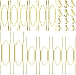 12 Pieces Plate Hangers 6, 8, 10 Inches Wall Invisible Plate Hangers Stainless Decorative Wire Plate Hangers With 12 Pieces Hangers Hook With Nails For Decorative Plates (Silver) 12 12 Pieces Plate Hangers 6, 8, 10 Inches Wall Invisible Plate Hangers Stainless Decorative Wire Plate Hangers With 12 Pieces Hangers Hook With Nails For Decorative Plates (Silver) -Peugeot Shop 51GHuABBc3L. AC