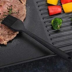 2 Pack Heat Resistant Silicone Basting Brush,Black Long Handle Pastry Brush For Grilling, Baking, BBQ And Cooking 9 2 Pack Heat Resistant Silicone Basting Brush,Black Long Handle Pastry Brush For Grilling, Baking, BBQ And Cooking -Peugeot Shop 51GLu4quC5L