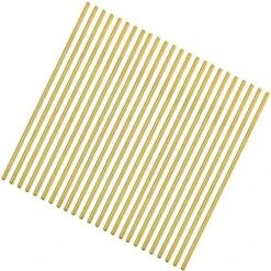 Reusable Metal Straws 50Pcs.8.5” Rose Gold Color Stainless Steel Drinking Straws In Bulk For Wholesale.215x6mm All Curved Straight Straws For 20oz Tumblers Yeti (50pcs All Straight Rose Gold-8.5") -Peugeot Shop 51GMTp4lrL. AC