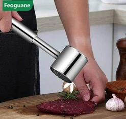 Meat Tenderizer/hammer/tongs-stainless Steel-double-sided Tool For Softening, Smoothing And Hitting Venice, Pork, Veal, Lamb, Chicken, Steak And Turkey-dishwasher-safe 8 Meat Tenderizer/hammer/tongs-stainless Steel-double-sided Tool For Softening, Smoothing And Hitting Venice, Pork, Veal, Lamb, Chicken, Steak And Turkey-dishwasher-safe -Peugeot Shop 51GgL0cf7FL