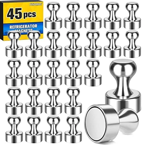 16 Pack Magnets For Whiteboard, Fridge Magnets, Small Magnets, Refrigerator Magnets, Neodymium Magnets For School, Home, Garage, Crafts 14 16 Pack Magnets For Whiteboard, Fridge Magnets, Small Magnets, Refrigerator Magnets, Neodymium Magnets For School, Home, Garage, Crafts - Image 14