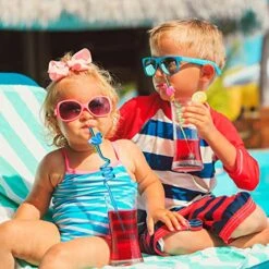 24 Pieces Flamingo Straws Reusable Luau Hawaiian Pool Straws Long Plastic Decorative Drinking Straws For Birthday Party Hawaiian Party Favors Table Decorations -Peugeot Shop 51GwuIgfjgL