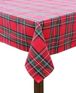 Ountryside Classic Gingham Buffalo Check Plaid Tablecloth- Premium Cotton- Halloween Harvest Autumn Fall Thanksgiving Holiday Christmas Xmas Dining Celebration Festive Party - 60x102 Red -Peugeot Shop 51HVtN6mL L. AC