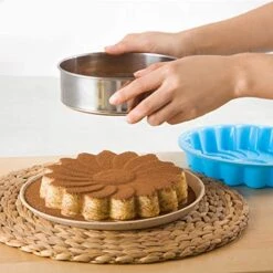 Sieve 6-Inch, 8-Inch Sieves Fine Mesh Strainer Set Of 2 Stainless Steel Sifter Round Flour Sieve For Baking Straining Powdering -Peugeot Shop 51HZ5F0PBPL