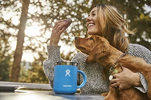 Hydro Flask 12 Oz Travel Coffee Mug - Stainless Steel & Vacuum Insulated - Press-In Lid - Pacific 4 Hydro Flask 12 Oz Travel Coffee Mug - Stainless Steel & Vacuum Insulated - Press-In Lid - Pacific - Image 4