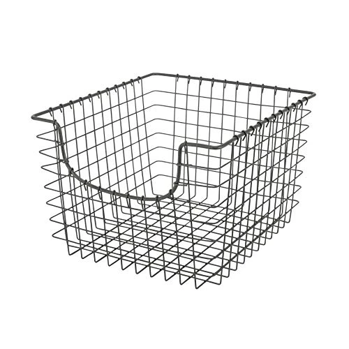 Oop Wire Basket (Industrial Gray) - Storage Bin & Décor For Bathroom, Closet, Pantry, Under Sink, Toy, Shelf, Kitchen, & Nursery Organization 1 Oop Wire Basket (Industrial Gray) - Storage Bin & Décor For Bathroom, Closet, Pantry, Under Sink, Toy, Shelf, Kitchen, & Nursery Organization