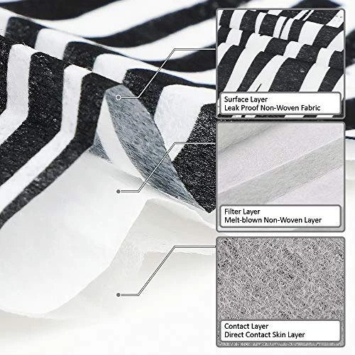 50 Pcs Zebra Disposable Face Cover 3-Ply Filter Non Medical Breathable Earloop Face Masks (Zebra) 6 50 Pcs Zebra Disposable Face Cover 3-Ply Filter Non Medical Breathable Earloop Face Masks (Zebra) - Image 6