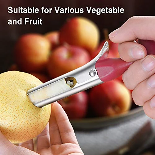 Apple Corer - ENLOY Stainless Steel Core Remover With Ergonomic Non-Slip Handles And Stainless Steel Blade, Apple Corer Remover For Pear Even Cupcakes 5 Apple Corer - ENLOY Stainless Steel Core Remover With Ergonomic Non-Slip Handles And Stainless Steel Blade, Apple Corer Remover For Pear Even Cupcakes - Image 5