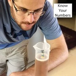 Hydrometer & Testing Jar Kit By MiTBA Test The ABV, Brix & Gravity Of Your Wine, Beer, Mead & Kombucha Accurately! Triple Scale Hydrometer + 250ml Plastic Graduated Cylinder + Cleaning Brush & Cloth -Peugeot Shop 51IeTfTaTsL