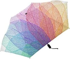Parasol Folding Umbrella, Reinforced Windproof Waterproof, Portable Compact Anti-UV Sun Rain Protection For Travel Outdoor 26 Parasol Folding Umbrella, Reinforced Windproof Waterproof, Portable Compact Anti-UV Sun Rain Protection For Travel Outdoor -Peugeot Shop 51Il xkY5aL. AC