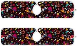 2 Pack Kitchen Faucet Mat Absorbent Washable Sink Splash Guard Faucet Drip Drying Mat Bar Countertop Water Catcher Mat Large 30x5 Inch Flowers Butterflies Mushroom Snails Pattern Kids 15 2 Pack Kitchen Faucet Mat Absorbent Washable Sink Splash Guard Faucet Drip Drying Mat Bar Countertop Water Catcher Mat Large 30x5 Inch Flowers Butterflies Mushroom Snails Pattern Kids -Peugeot Shop 51Iuax2KkL. AC