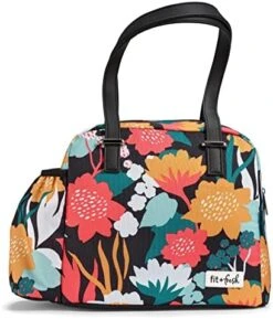 + Fresh Laketown Insulated Lunch Bag, Cooler Bag, For Women, Reusable Lunch Box, Perfect For Work, School, Beach & More, Black Cheetah -Peugeot Shop 51JXI7pAcL. AC