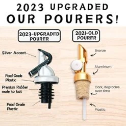 Olive Oil Dispenser Bottle For Kitchen, Glass Coffee Syrup Dispenser, Oil And Vinegar Dispenser Set For Cooking, Mouthwash Container, Oil Funnel And DIY Labels(Silver-2) 13 Olive Oil Dispenser Bottle For Kitchen, Glass Coffee Syrup Dispenser, Oil And Vinegar Dispenser Set For Cooking, Mouthwash Container, Oil Funnel And DIY Labels(Silver-2) -Peugeot Shop 51JYFzwYmGL