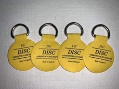 EBarb's"The Original" English Plate Hanger Disc-a Quantity Of Four 2 Inch Hangers