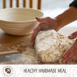 Banneton Bread Proofing Basket Set, Round 9" Banneton Basket Sourdough Bread Baking Supplies, Sourdough Proofing Basket For Bread Making Tools Supplies, Artisan Bread Kit, Gifts For Bakers 14 Banneton Bread Proofing Basket Set, Round 9" Banneton Basket Sourdough Bread Baking Supplies, Sourdough Proofing Basket For Bread Making Tools Supplies, Artisan Bread Kit, Gifts For Bakers -Peugeot Shop 51JtGMPQymL
