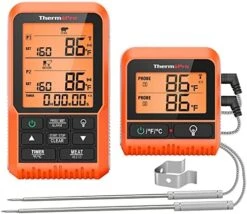TP829 Wireless Meat Thermometer For Grilling And Smoking, 1000FT Grill Thermometer For Outside Grill With 4 Meat Probes, BBQ Thermometer For Smoker Oven Cooking Beef Turkey 15 TP829 Wireless Meat Thermometer For Grilling And Smoking, 1000FT Grill Thermometer For Outside Grill With 4 Meat Probes, BBQ Thermometer For Smoker Oven Cooking Beef Turkey -Peugeot Shop 51K0qMYhSL. AC