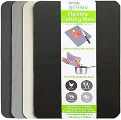 Plastic Cutting Boards For Kitchen - Color Coded Chopping Board Set - Flexible Cutting Mats For Meat & Vegetables - Dishwasher Safe, Non-Slip, BPA Free (8-Pack Multicolor, Mixed Size) 28 Plastic Cutting Boards For Kitchen - Color Coded Chopping Board Set - Flexible Cutting Mats For Meat & Vegetables - Dishwasher Safe, Non-Slip, BPA Free (8-Pack Multicolor, Mixed Size) -Peugeot Shop 51KBLWuKsDS. AC