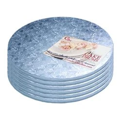 Cakebon Cake Drums Round 14 Inches - (Gold, 1-Pack) - Sturdy 1/2 Inch Thick - Professional Smooth Straight Edges -Peugeot Shop 51KEZB6VUML