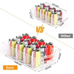 Fridge Organizer Storage Bins - 8 Pack Stackable Freezer Kitchen Containers With Handles BPA Free Clear Organization Fridge Stackable Organizer For Cabinet Drawer And Pantry 6 Fridge Organizer Storage Bins - 8 Pack Stackable Freezer Kitchen Containers With Handles BPA Free Clear Organization Fridge Stackable Organizer For Cabinet Drawer And Pantry -Peugeot Shop 51KFB0PJtmL