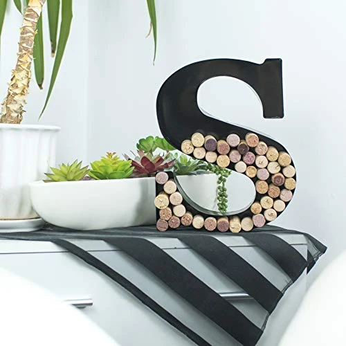 L Letter Wine Cork Keepsake Saver & Holder Monogram W/Free Wall Mount Kit A-Z (Letter M, Large) 4 L Letter Wine Cork Keepsake Saver & Holder Monogram W/Free Wall Mount Kit A-Z (Letter M, Large) - Image 4