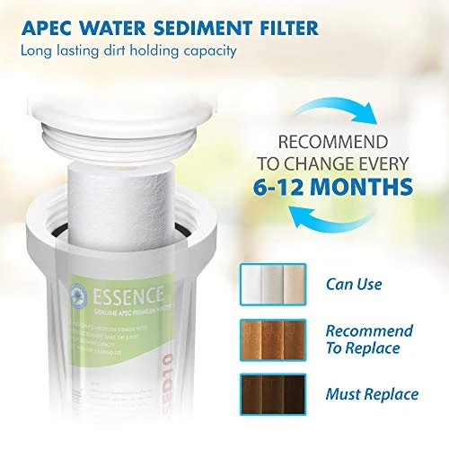 APEC Water Systems FILTER-SET-ES High Capacity Replacement Pre-Filter Set For Essence Series Reverse Osmosis Water Filter System Stage 1-3 4 APEC Water Systems FILTER-SET-ES High Capacity Replacement Pre-Filter Set For Essence Series Reverse Osmosis Water Filter System Stage 1-3 - Image 4