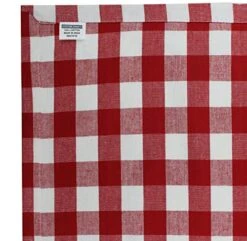 Ountryside Classic Gingham Buffalo Check Plaid Tablecloth- Premium Cotton- Halloween Harvest Autumn Fall Thanksgiving Holiday Christmas Xmas Dining Celebration Festive Party - 60x102 Red -Peugeot Shop 51KSNJ1cxaL